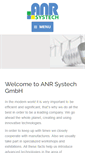 Mobile Screenshot of anr-systech.com
